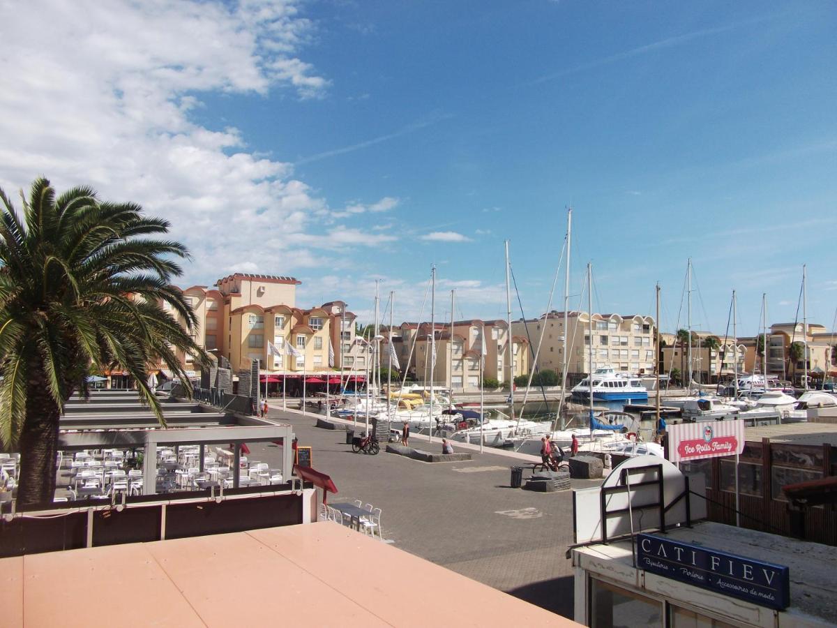 Studio Sur Le Port, Climatisation, Wifi, Piscine, Lave-Linge Gruissan Bagian luar foto