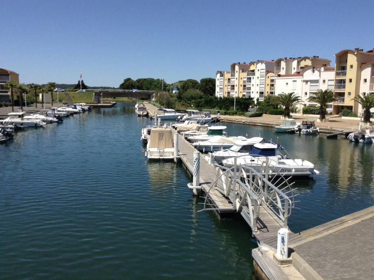 Studio Sur Le Port, Climatisation, Wifi, Piscine, Lave-Linge Gruissan Bagian luar foto